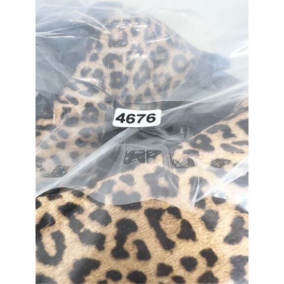 Cole Haan Chelsea Booties Women's 7.5B Calf Hair Leopard Print Ankle Almond Toe - Picture 11 of 11